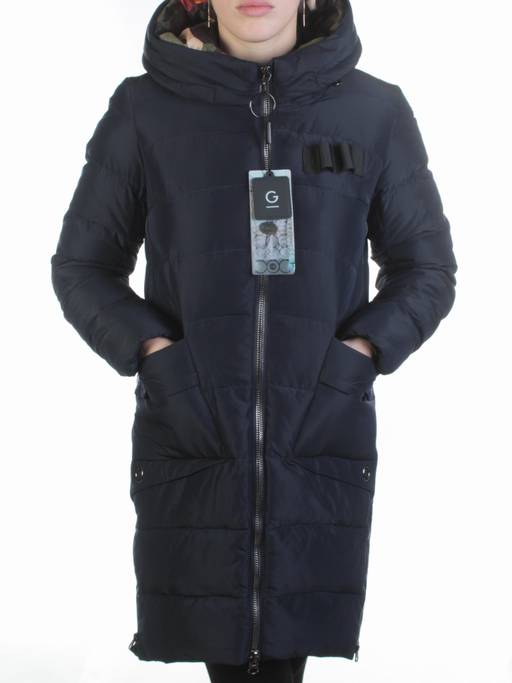 SG2017722 DK. BLUE Пальто женское зимнее (био-пух) - Fashion фото 2