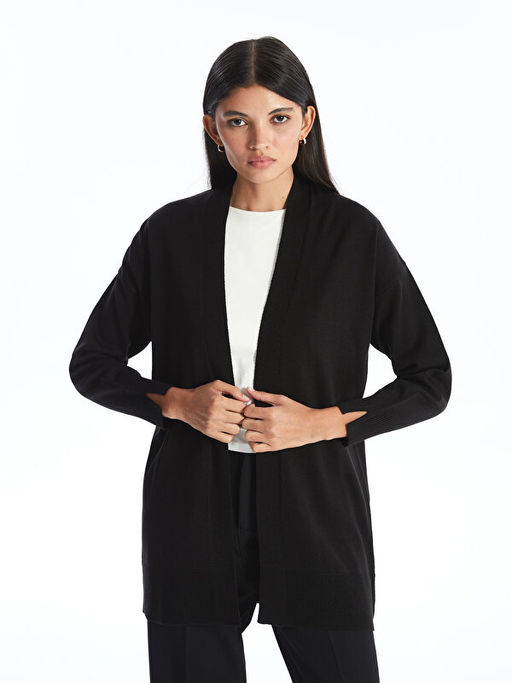 ?al Yaka D?z Uzun Kollu Kad?n Triko H?rka