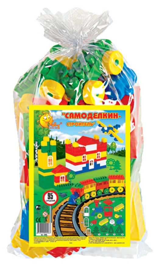 . Конструктор "Строитель" 95 эл. Средний арт.0583 /10