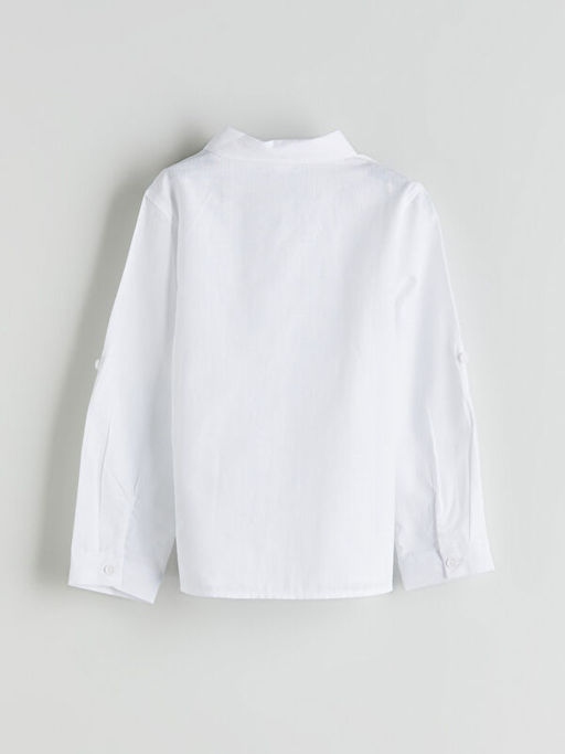 Basic Erkek ?ocuk Poplin G?mlek