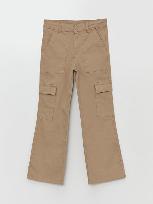 Beli Ayarlanabilir Lastikli K?z ?ocuk Pantolon