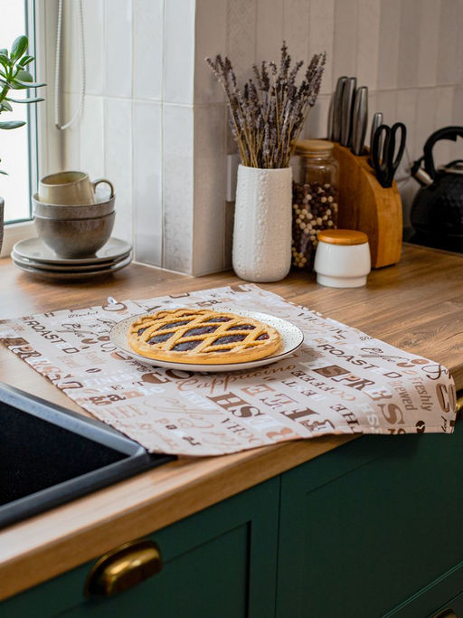 Комплект полотенец 48*60 см, 3 шт., рогожка (Время чаепития) - Ивановотекстиль фото 12