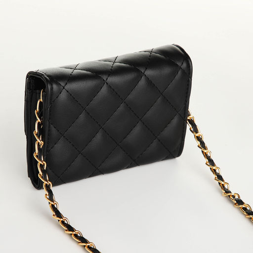 Сумка женская, мессенджер на магните, цвет чёрный - Simaland фото 2