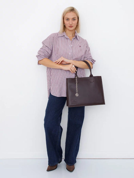 Сумка 1036L coffee Polina&Eiterou