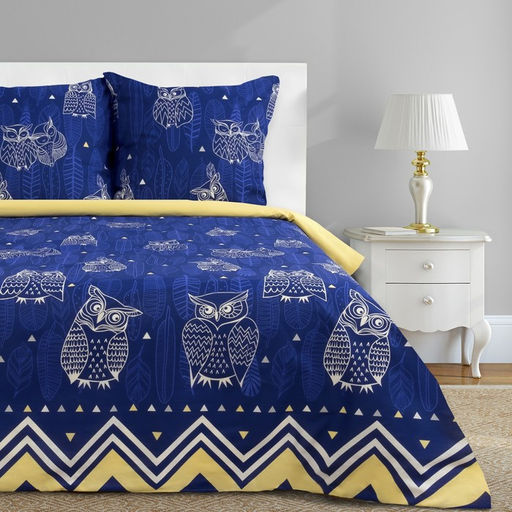 Постельное бельё Этель 2 сп Ушастые совы (вид 3) 175 х 215 см, 200 х 220 см, 70 х 70 - 2 шт