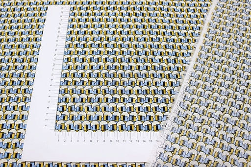 Штапель Континуум, ш.1.43м, вискоза-100%, 90гр/м.кв - Купава фото 3