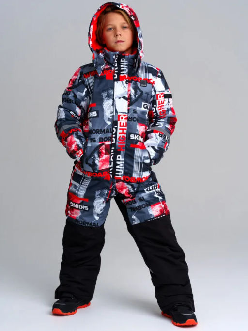 32311055 Комбинезон текстильный с полиуретановым покрытием для мальчиков - Playtoday фото 3