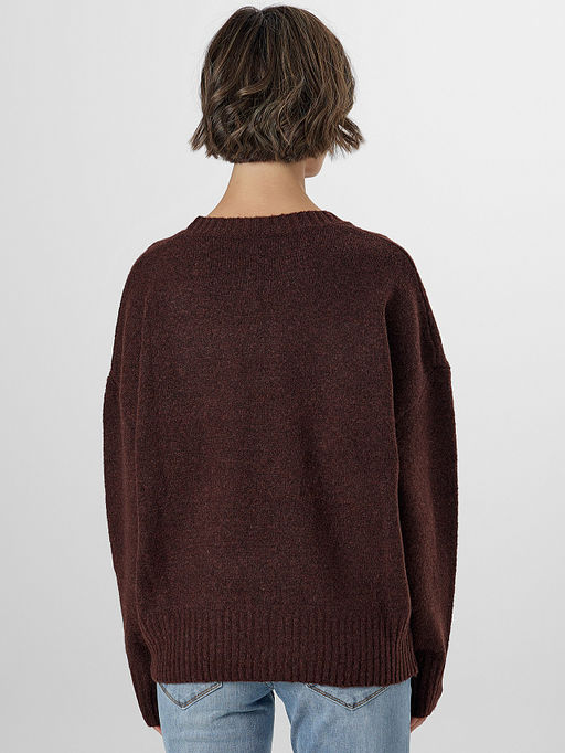 Джемпер женский коричневый - Mark formelle фото 2