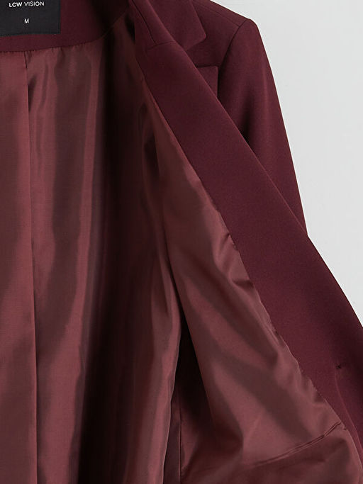 Krep Kad?n Blazer Ceket