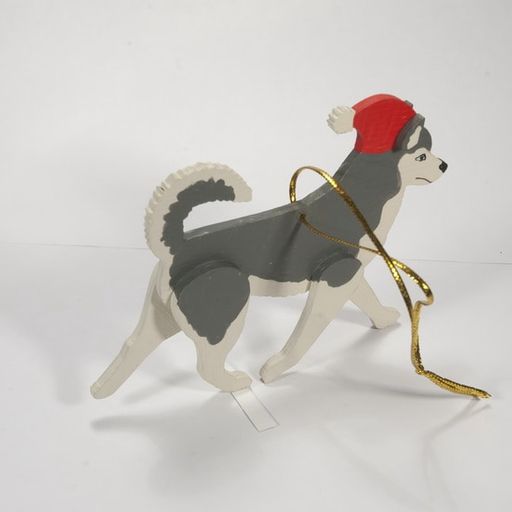 Декоративные новогодние украшения: Хаски 7012 - Idh фото 4