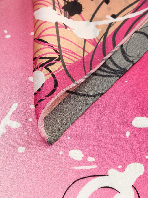 Платок жен. шелк 53х53 SS03-8335-05 - Eleganzza фото 5