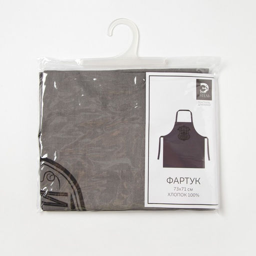Фартук мужской Этель Повелитель кухни 73х71 см, 100% хлопок., репс 210 гр/м2 3794313  фото 7