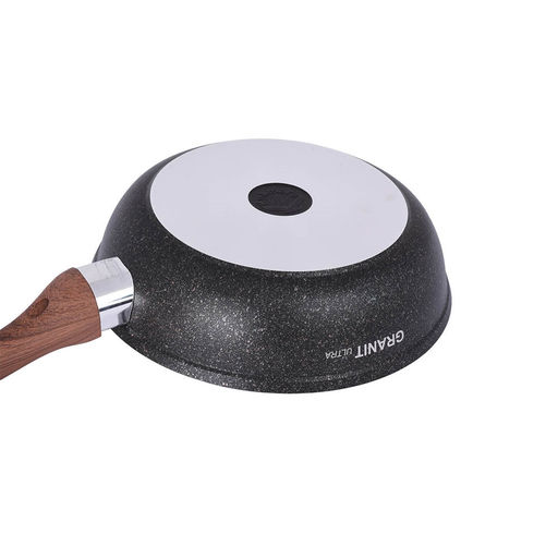 Сковорода алюмин. 260мм с ручкой (АП) "Granit ultra" черный (сго260а) (Кукмара)