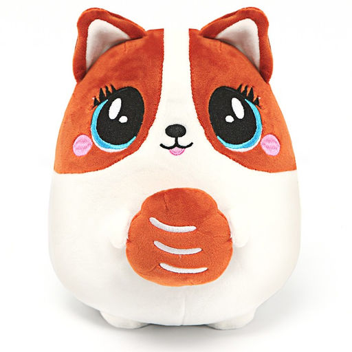 Мягкая игрушка Корги-батончик, овальная, 21 см, с батоном в лапках - POMPOSHKI фото 2