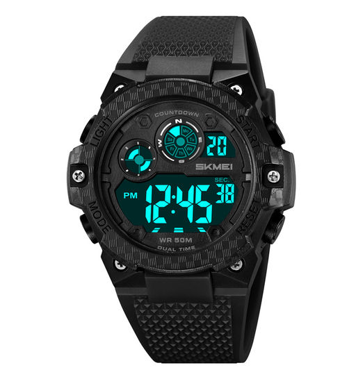 Часы наручные Skmei мужские электронные спортивные 2337black-white