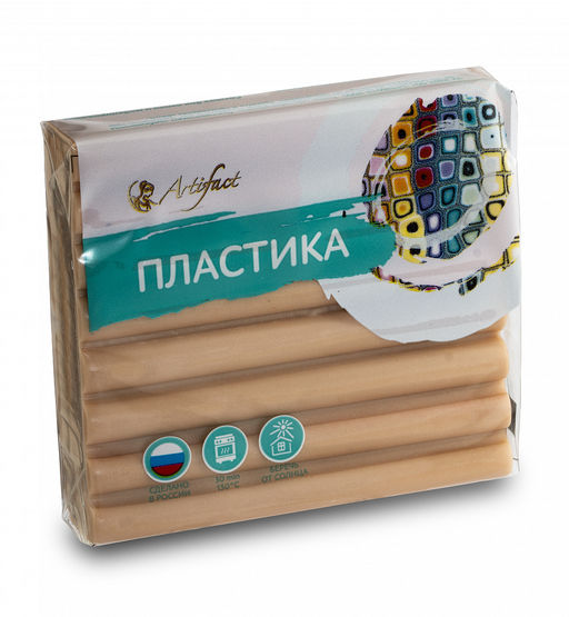Полимерная глина Артефакт арт.2403 классический цв. телесный средний 56 г