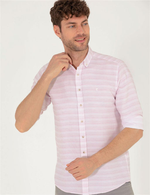 G_l Kurusu Slim Fit Uzun Kollu G_mlek - Pierre cardin фото 2