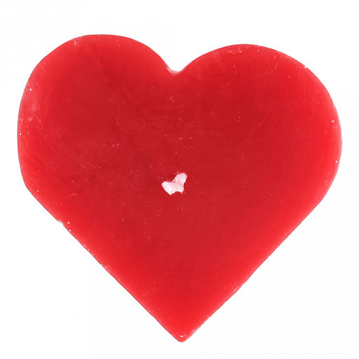 Свеча Сердечко 5,3х5,5х7см, парафин, малая, микс, время горения 3,5 часов (Россия) - Домашняя мода фото 6