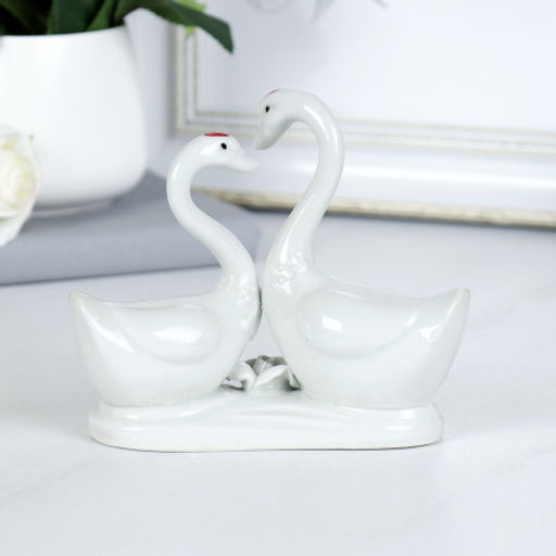 Статуэтка Лебеди 14х6х11 см / WRF-129 /уп 3/54/ - ГалеонТрейд фото 4