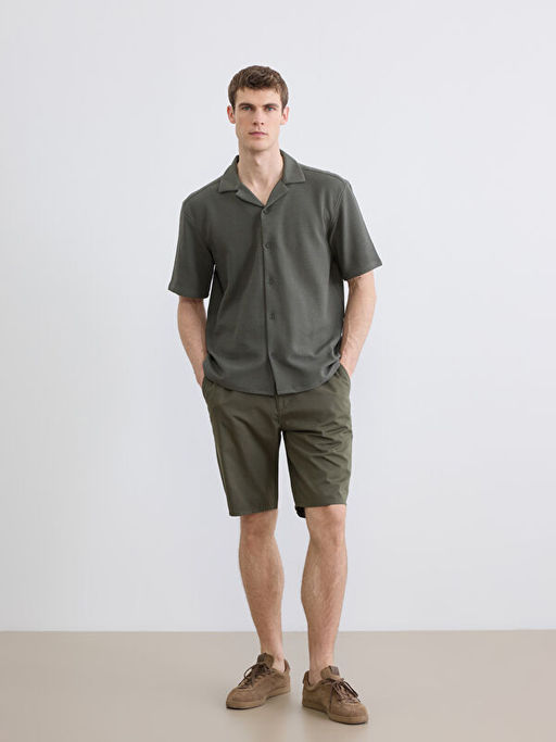 Regular Fit Resort Yaka Erkek G?mlek