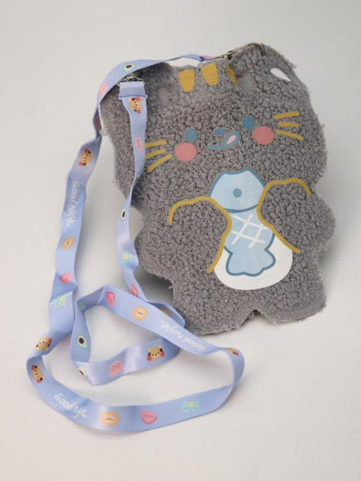 Грелка с ремешком "Foodie cat", 350 мл (18*14 см)