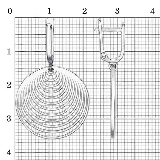 СЕРЬГИ 33014208Д - Красная пресня фото 3