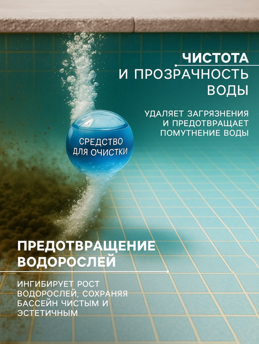 Средство для бассейна Коагулянт «Очистные технологии», порошок, ведро 5 кг