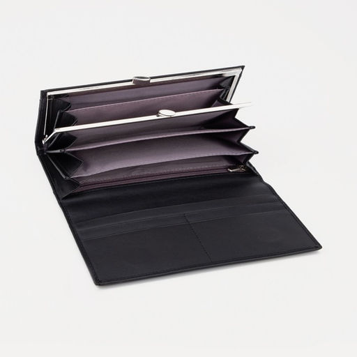 Кошелёк на магнитах, цвет чёрный - Simaland фото 3