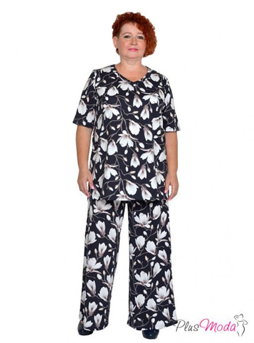 Брюки Модель №2047 размеры 44-84 - Plusmoda фото 3