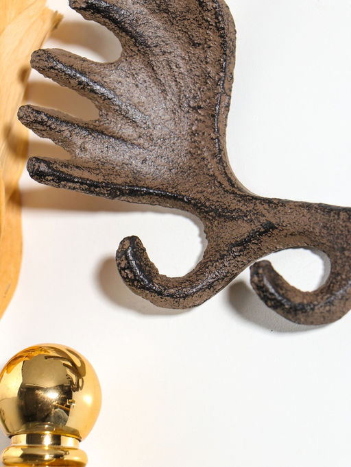 Крючки декоративные чугун "Лосиные рога" 20х10,5х4 см