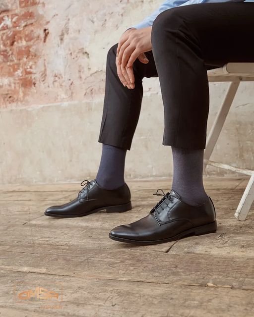 OMSA ECO 401 носки муж. - grigio scuro  фото 4