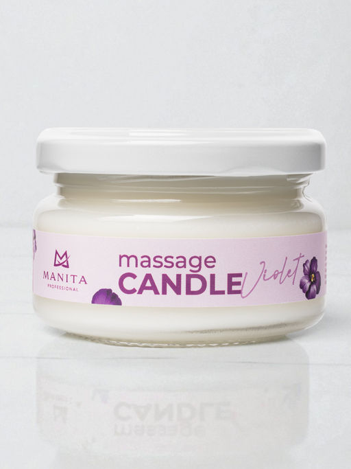Manita Professional Свеча массажная / Violet, 100 мл