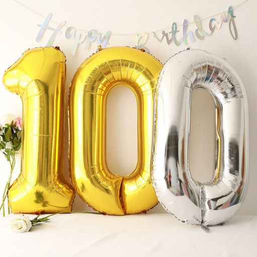 Воздушный шар фольгированный 40" Цифра 1