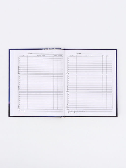 Дневник школьный для 1-4 класса, в твердой обложке, 40 л "Розовые облака"