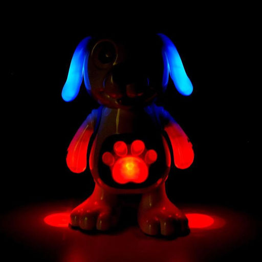 Игрушка Собачка, работает от батареек, танцует, световые и звуковые эффекты - Simaland фото 4