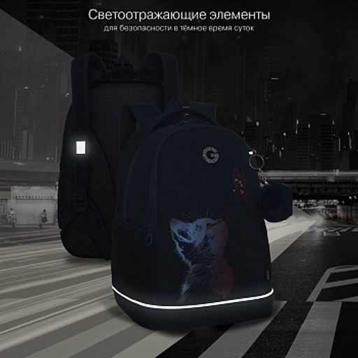 RG-663-3 Рюкзак школьный с обвесом - Grizzly фото 34