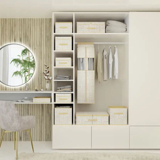 Кофр для хранения обуви со съемными перегородками, 4 секции, 70*35*15 см, LINE SUN, шт - Valiant фото 11