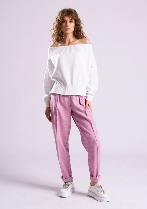 SS-2440 брюки женские т. роза - Mozart фото 2