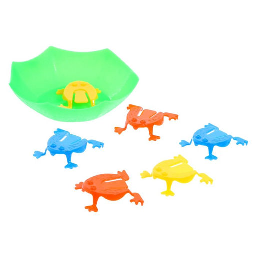 Цена за 3 шт. Настольная игра «Кувшинка», 6 лягушек