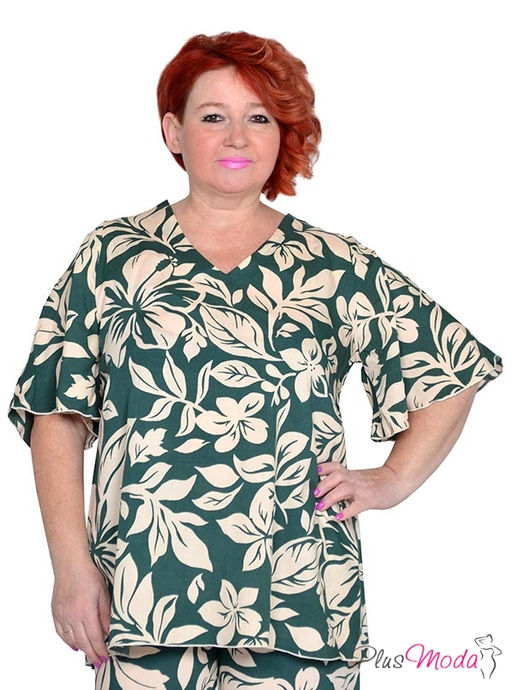 Туника Модель №1893 размеры 44-84 - Plusmoda фото 3