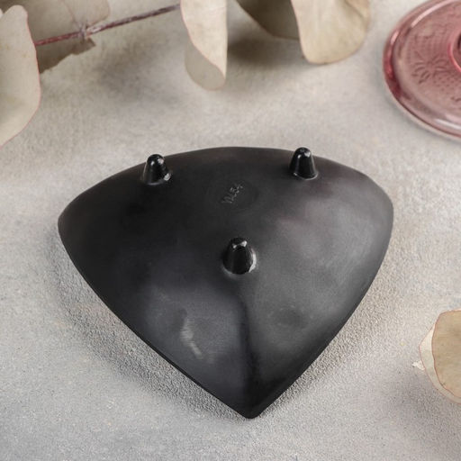 Соусник «Чёрный Восток», 90 мл, 10×10.5×4 см, пластик, чёрный