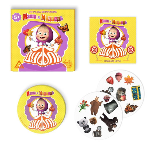 Настольная игра «Дуббль. Улётное КОМБО», на реакцию и внимание, 4 в 1, 5+