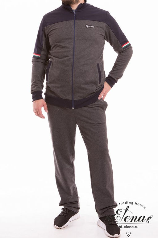 Костюм М11818ВШт Антрацит - Елена фото 4