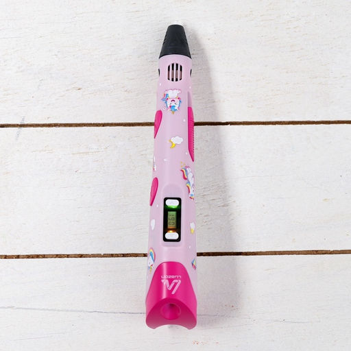 3D ручка Luazon Unicorn, трафареты и 150 метров пластика комплекте, работа с ABS и PLA