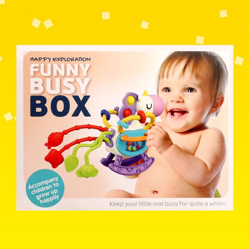 Развивающая игрушка «Единорожка», с тянучками