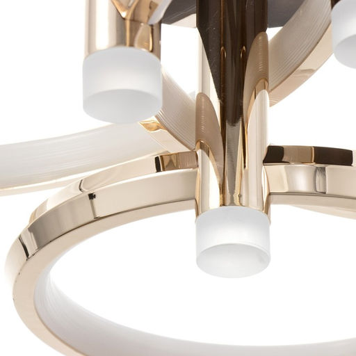 Люстра «Лентес» 3хLED 152 Вт золото 76×60×23 см BayerLux