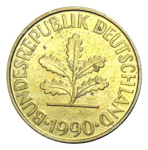 10 пфеннигов 1990 года A Германия