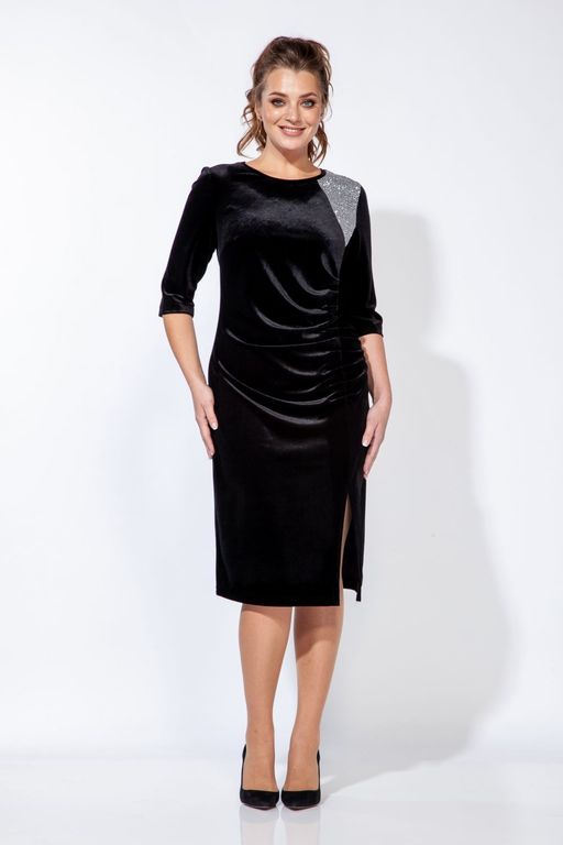 Платье Belinga 1222 черный - Mira fashion фото 396