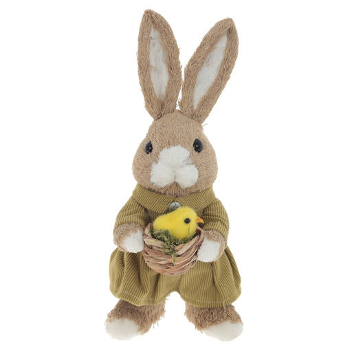 Фигурка декоративная "Заяц", L12 W13 H27 см