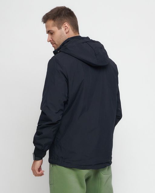 Куртка-анорак спортивная мужская темно-синего цвета 88620TS - Wonderrman фото 15